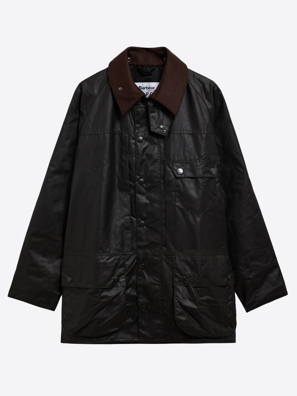 BARBOUR X A.P.C. BEAUFORT WAXED JACKET