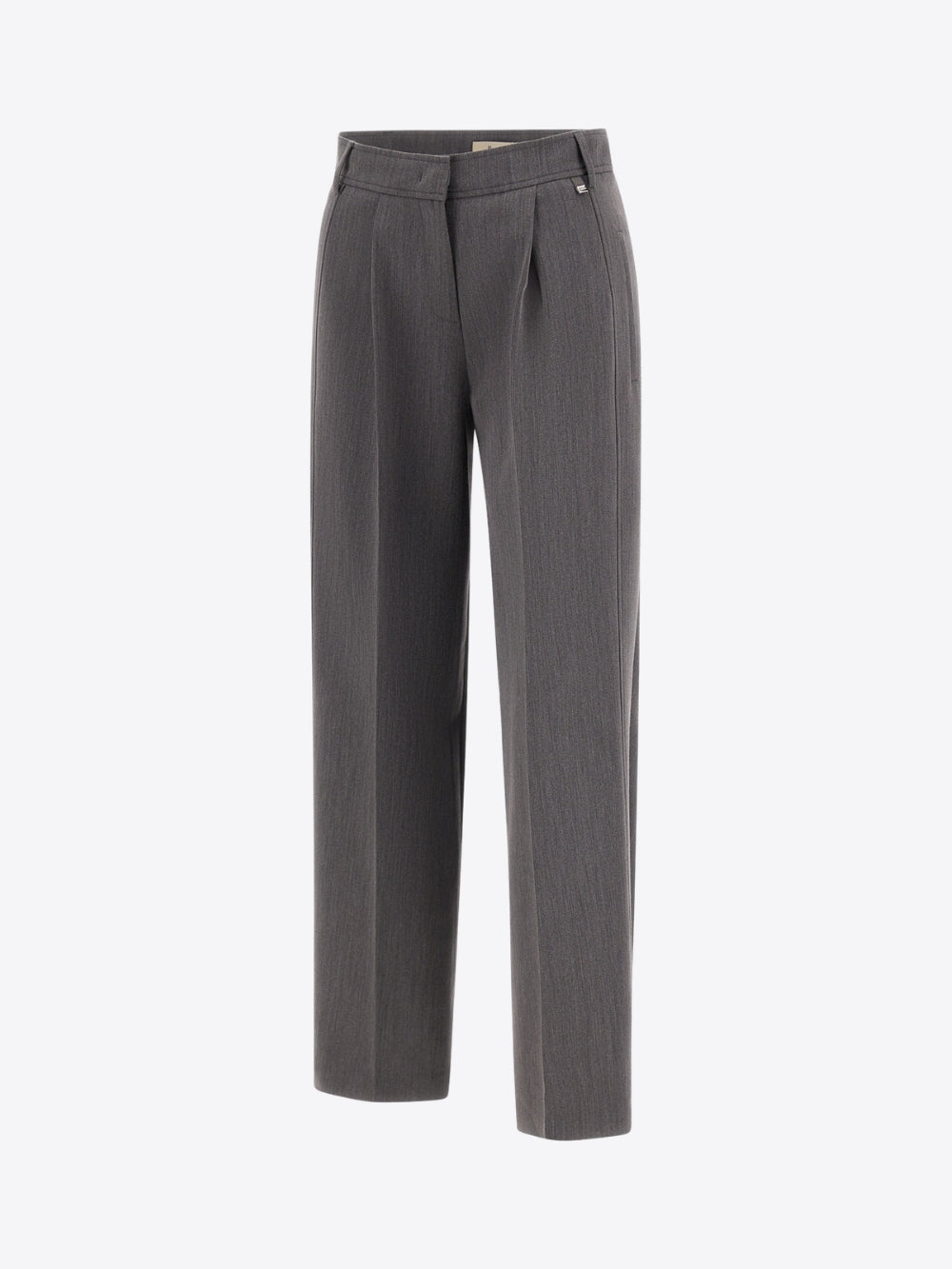 FLUID TWILL TROUSERS