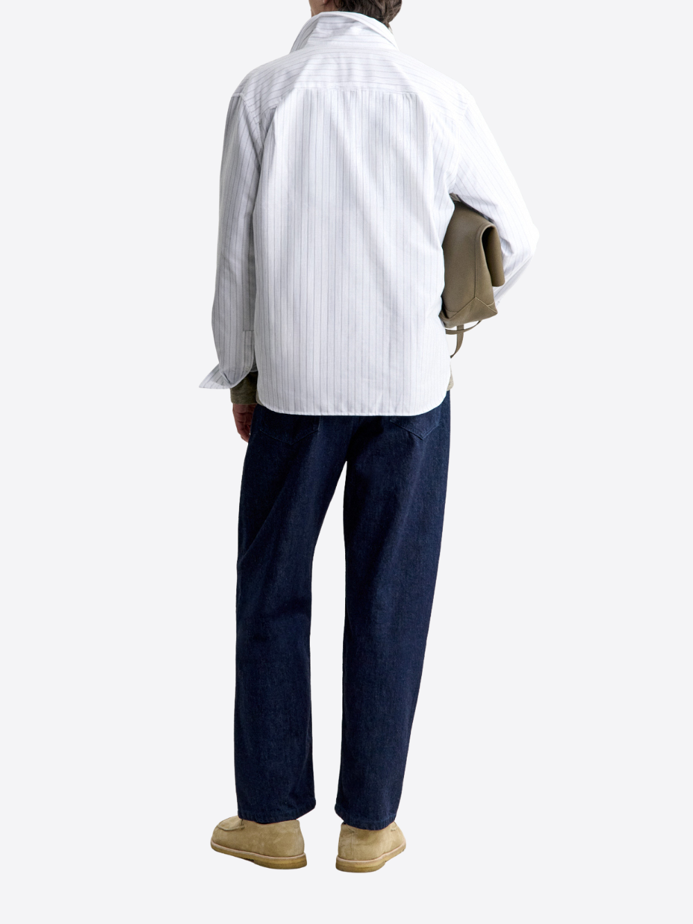 PROFILE FOX STRIPED CASUAL SHIRT