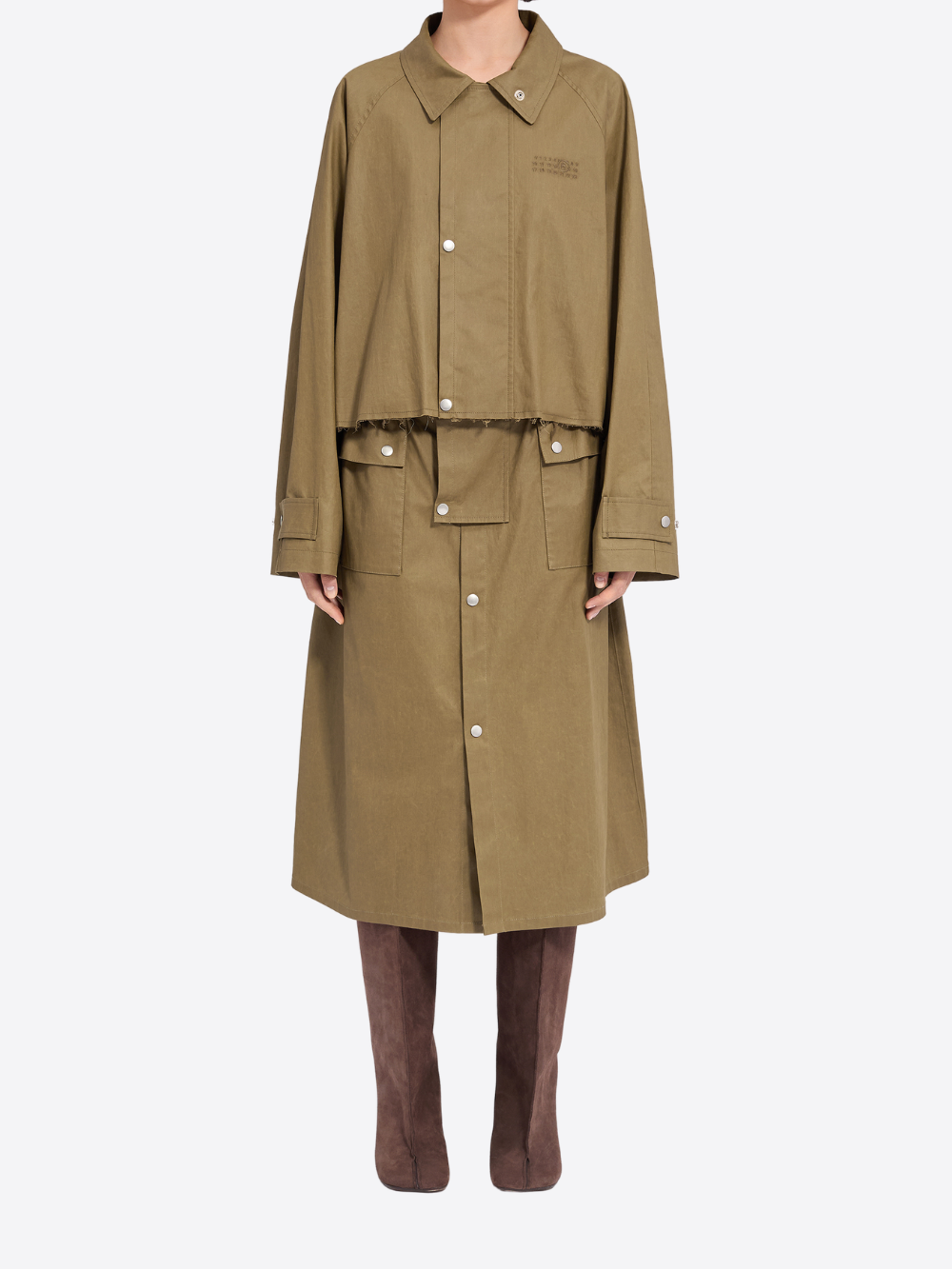 CROPPED WAX JACKET