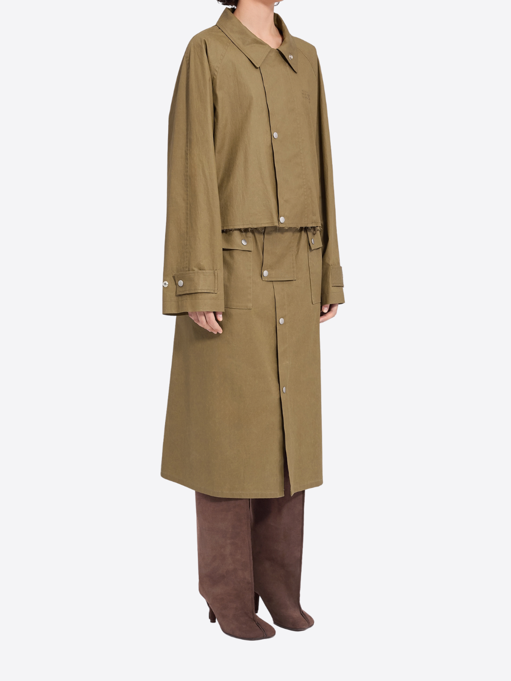 CROPPED WAX JACKET
