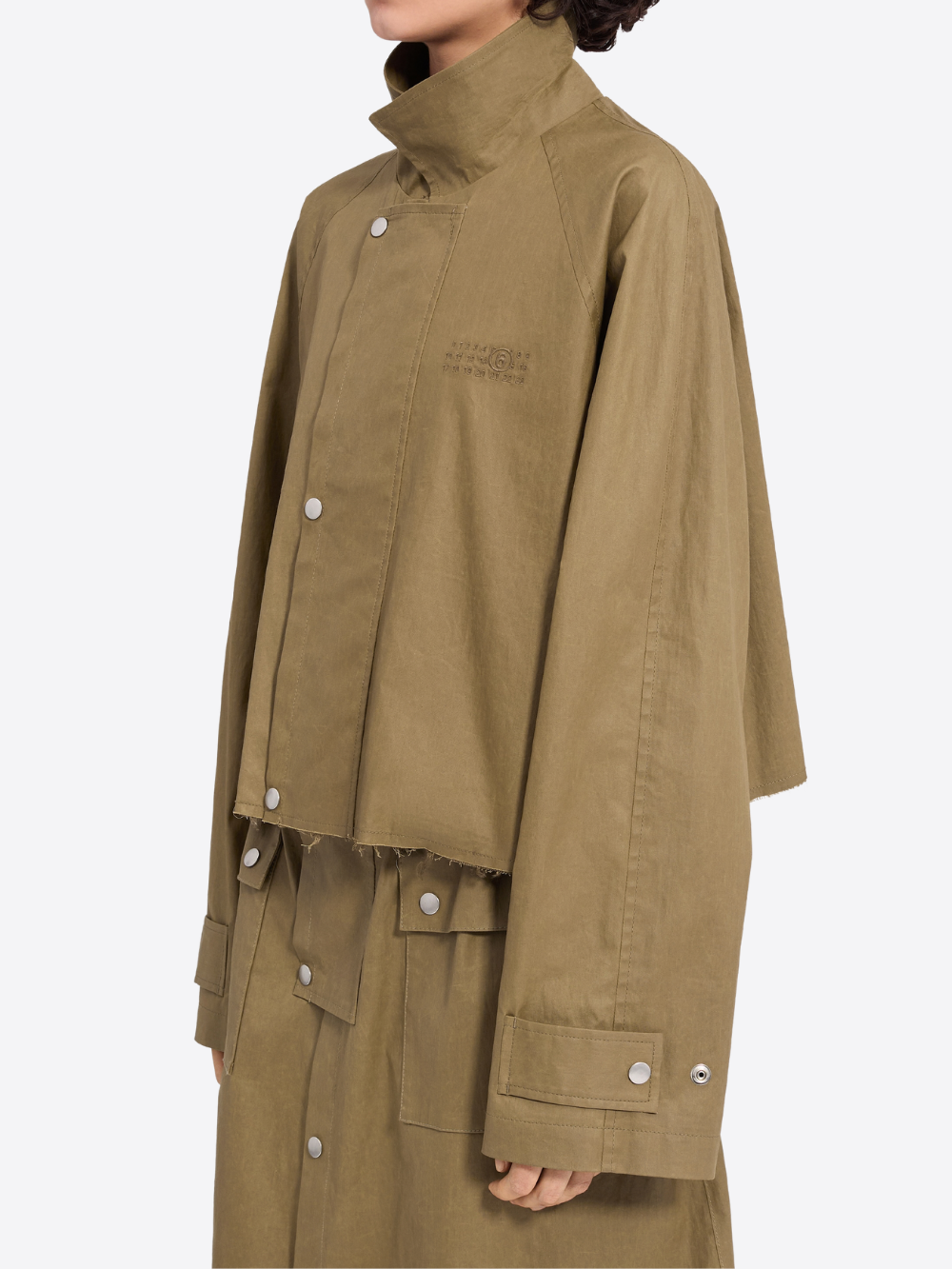 CROPPED WAX JACKET