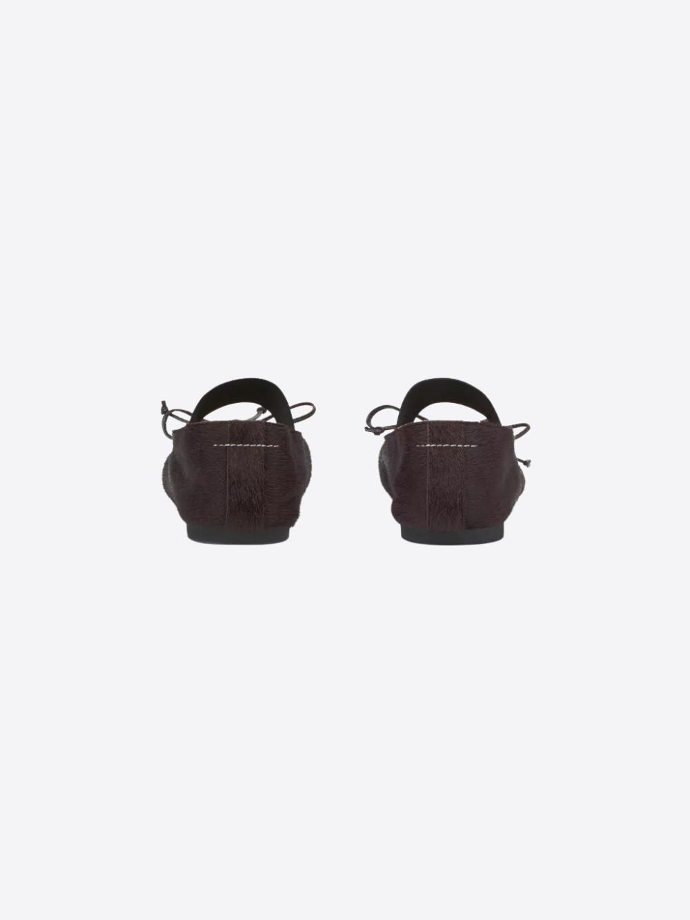 NUMERIC ELASTIC BALLERINAS IN PONYHAIR
