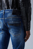 ICON DARK WASH SKATER JEANS