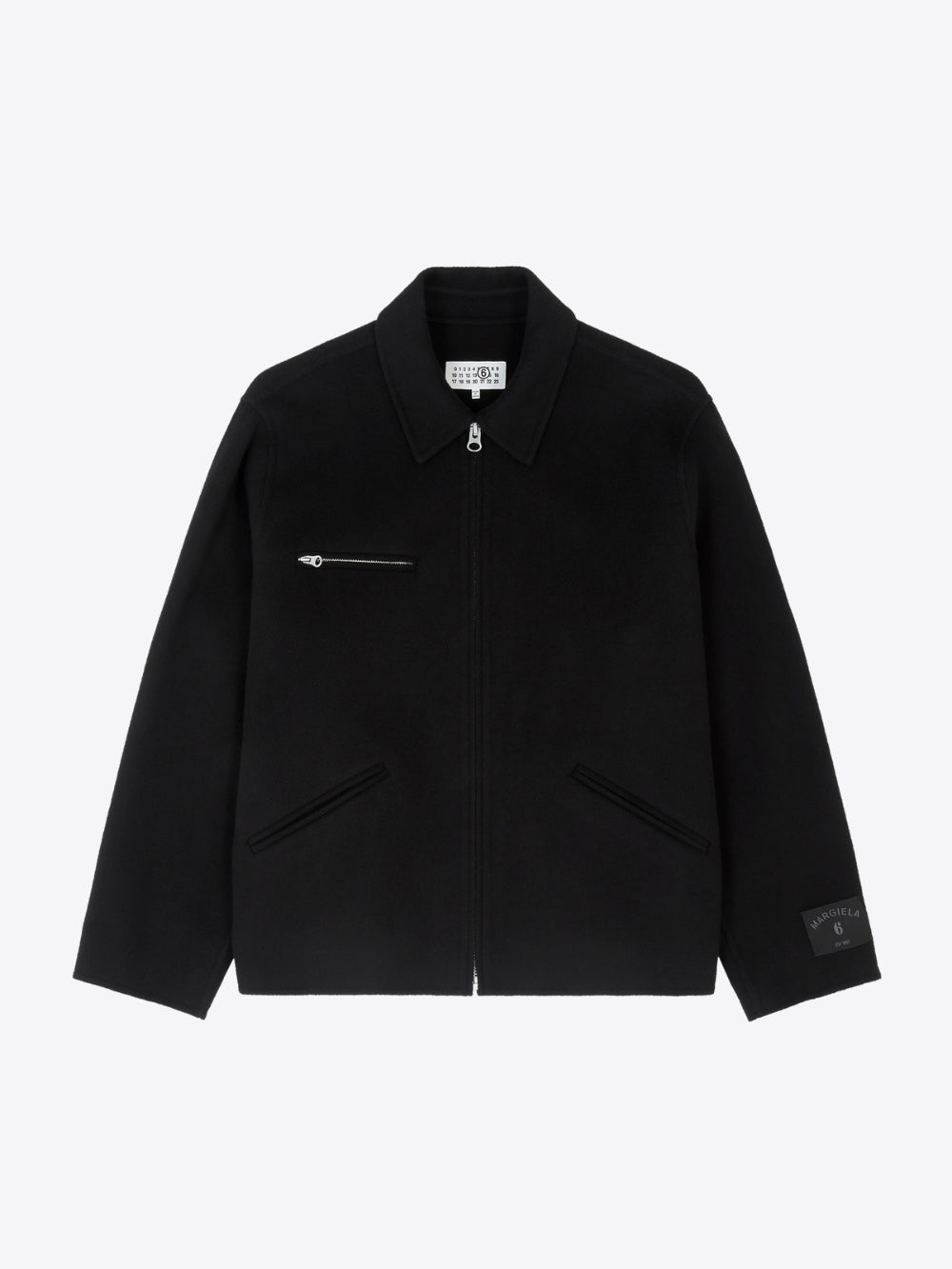 DOUBLE-SIDED FLEECE JACKET WITH ZIPPER