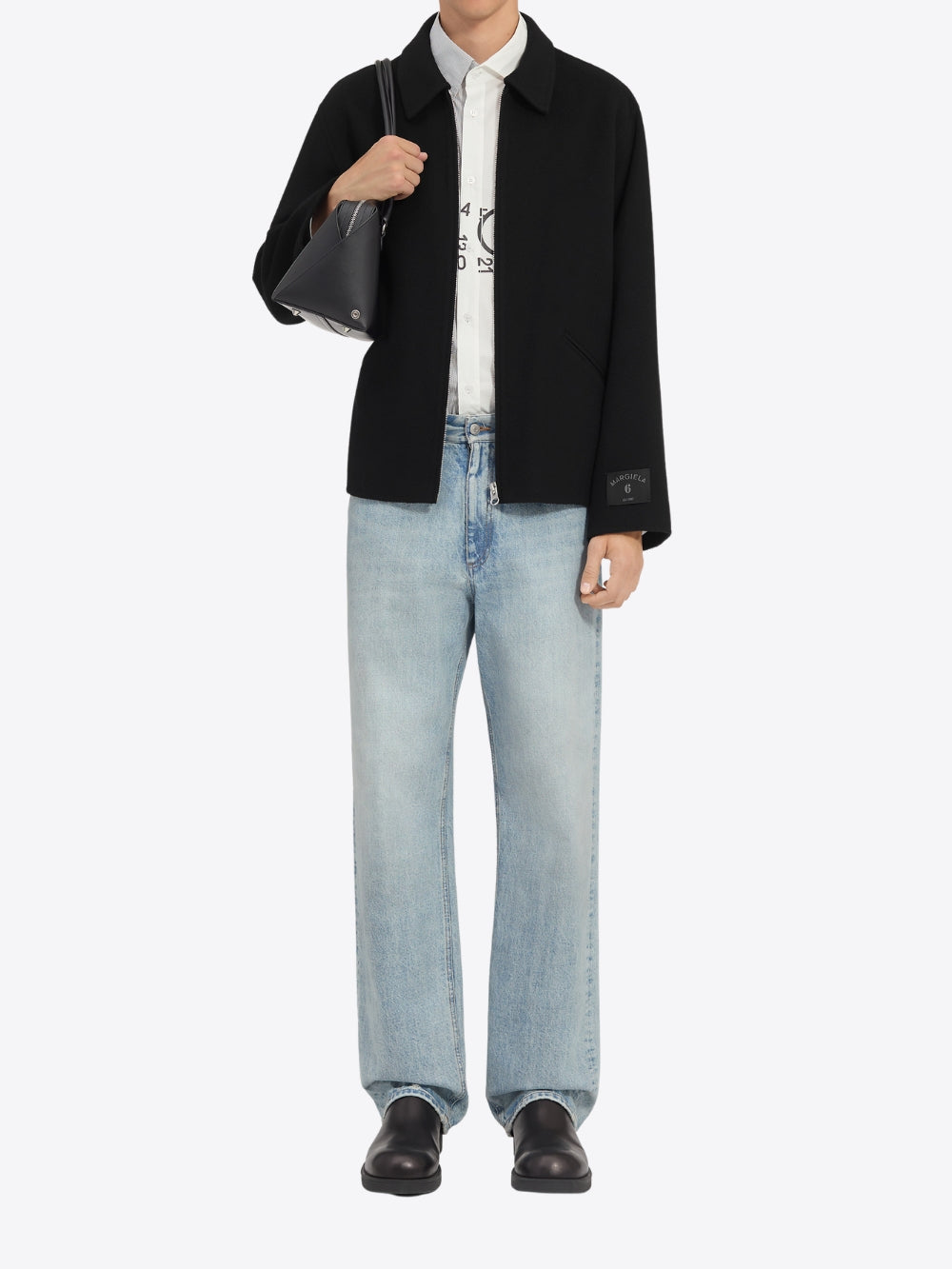 DOUBLE-SIDED FLEECE JACKET WITH ZIPPER