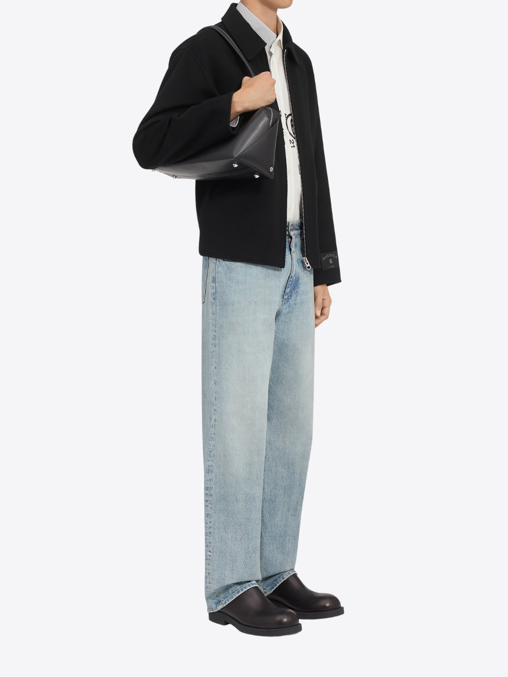 DOUBLE-SIDED FLEECE JACKET WITH ZIPPER