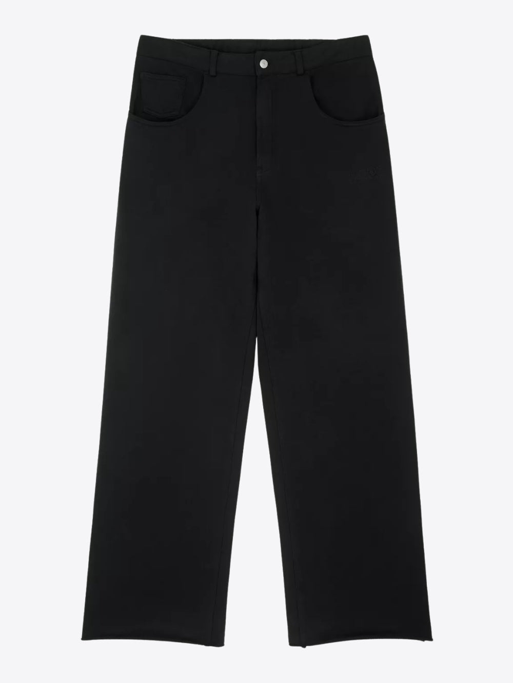 WIDE LEG COTTON PANTS