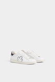 MAPPLE LEAF BOXER SNEAKERS WHITE BLACK