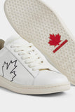 MAPPLE LEAF BOXER SNEAKERS WHITE BLACK