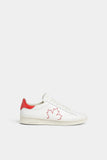 MAPPLE LEAF BOXER SNEAKERS WHITE RED