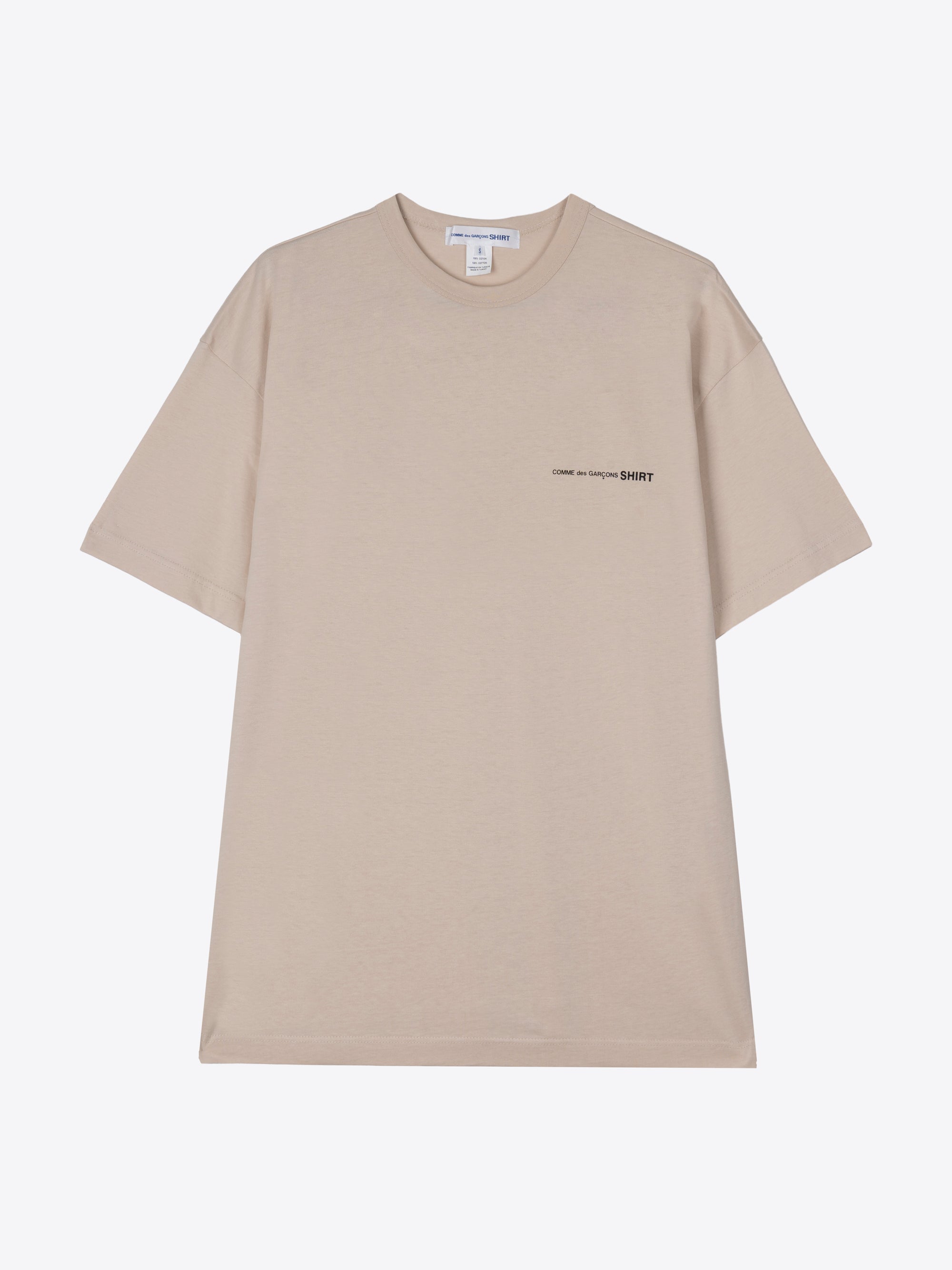 OVERSIZED T-SHIRT WITH MINIMAL LOGO PRINT