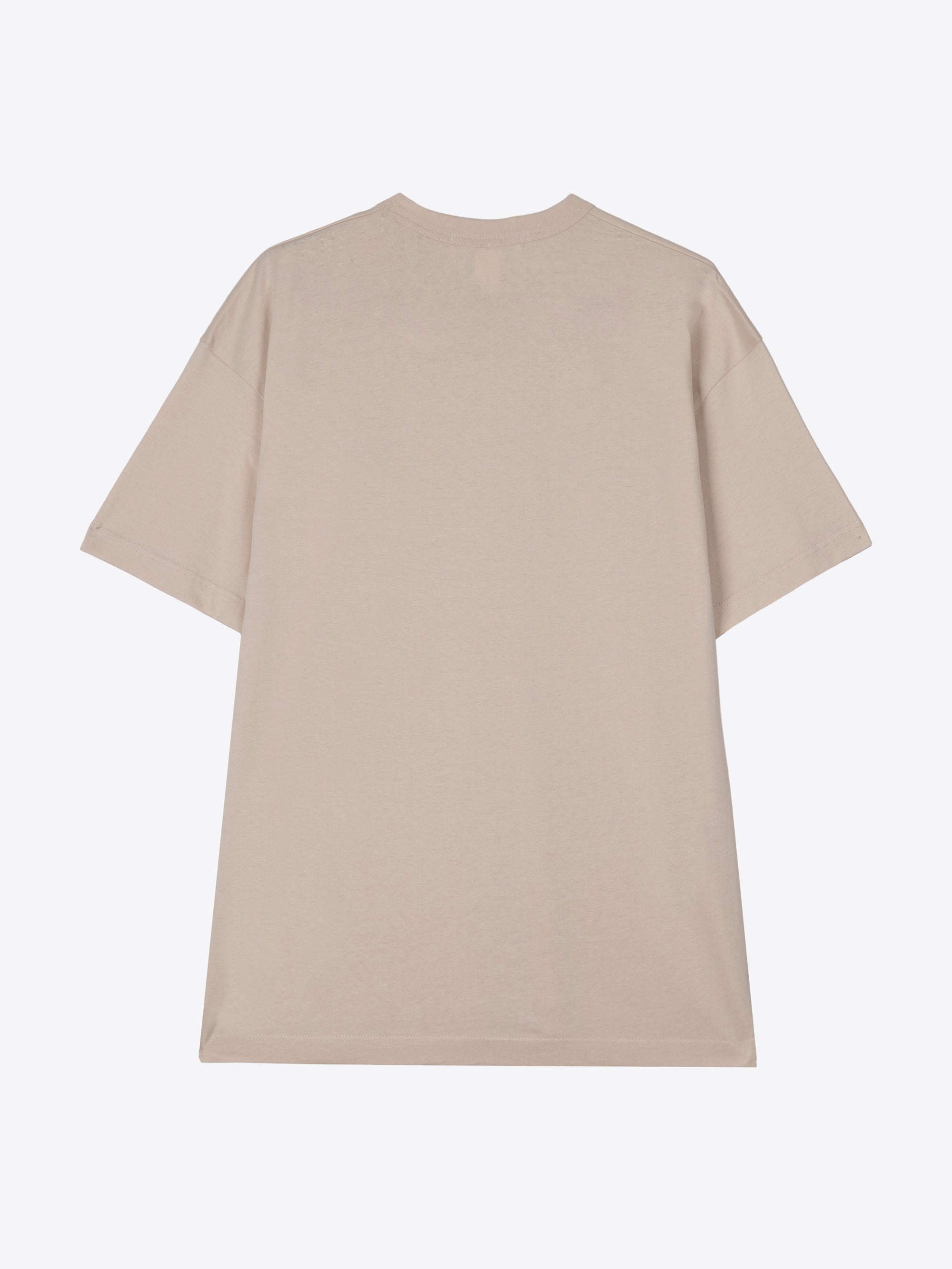 OVERSIZED T-SHIRT WITH MINIMAL LOGO PRINT