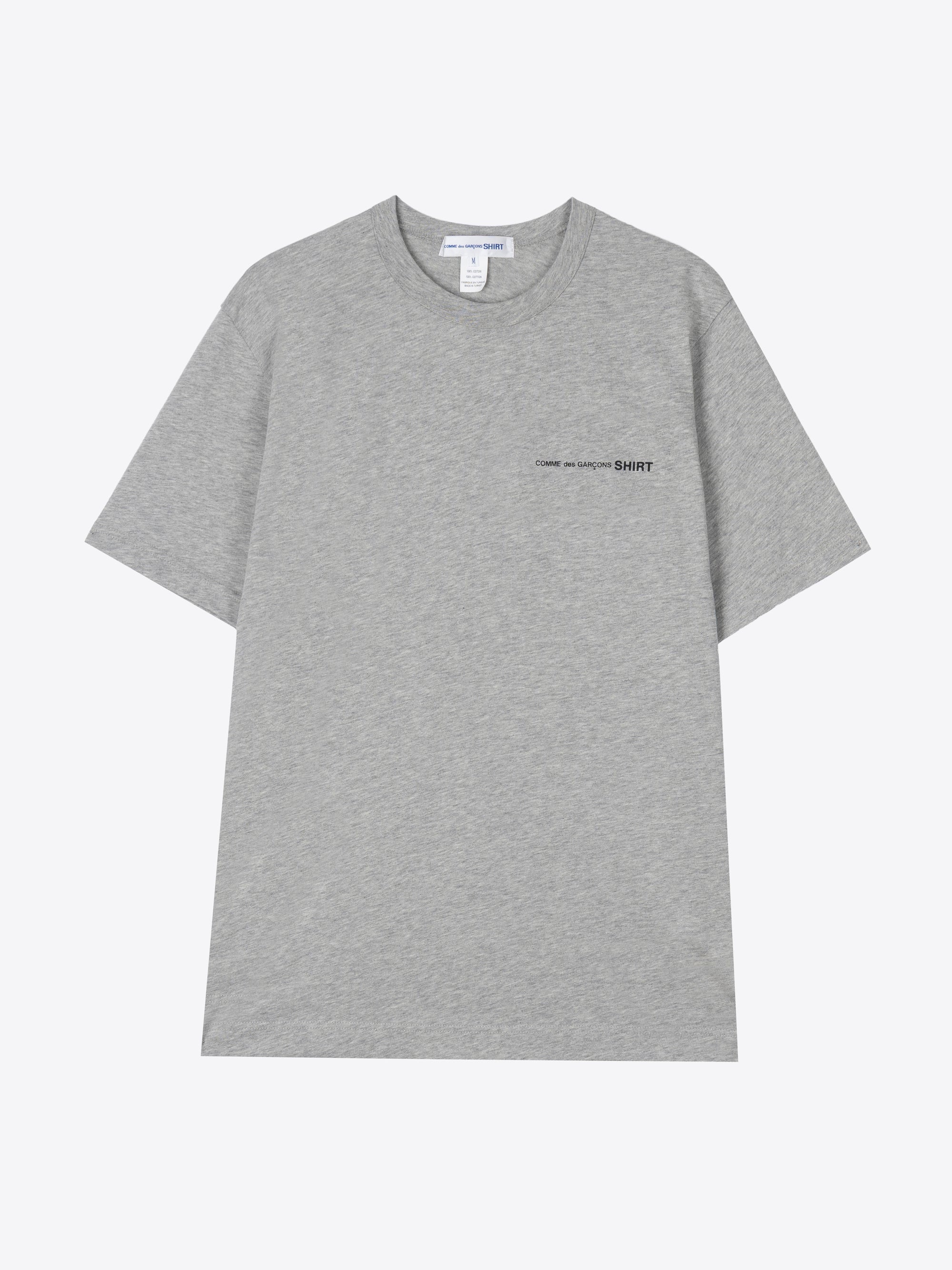 CREWNECK T-SHIRT WITH MINIMAL LOGO PRINT