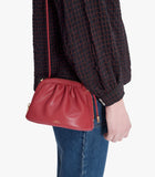 BOLSO BANDOLERA NINON SMALL BURDEOS