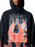 SUDADERA CAPUCHA FLAMES