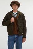 CHAQUETA HARRINGTON G9 WAXED MUSGO