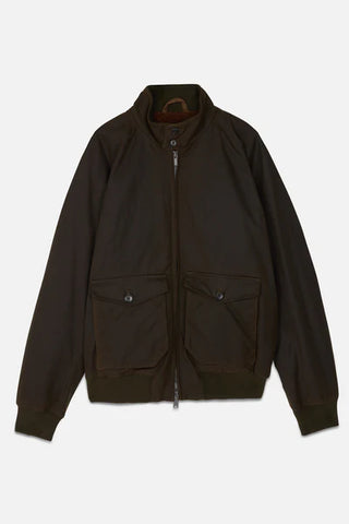 CHAQUETA HARRINGTON G9 WAXED MUSGO