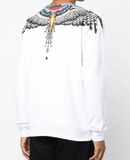 SUDADERA GRIZZLY WINGS BLANCA