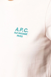 CAMISETA LOGO BORDADO ROSA