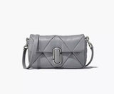 THE PUFFY DIAMOND QUILTED J MARC SHOULDER BAG GRIS