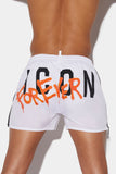 SHORT DE BAÑO ICON FOREVER BLANCO